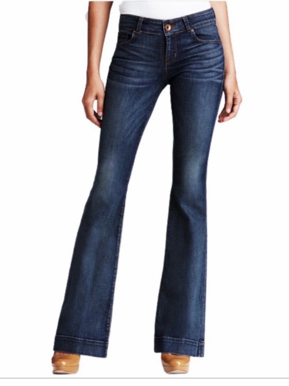 J Brand Love Story Bell Bottom Jeans